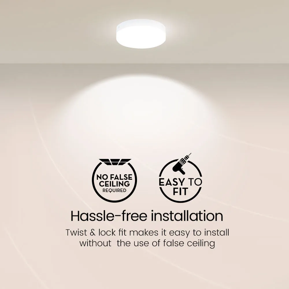 10W Star Vega Nxt Round Led Surface Panel