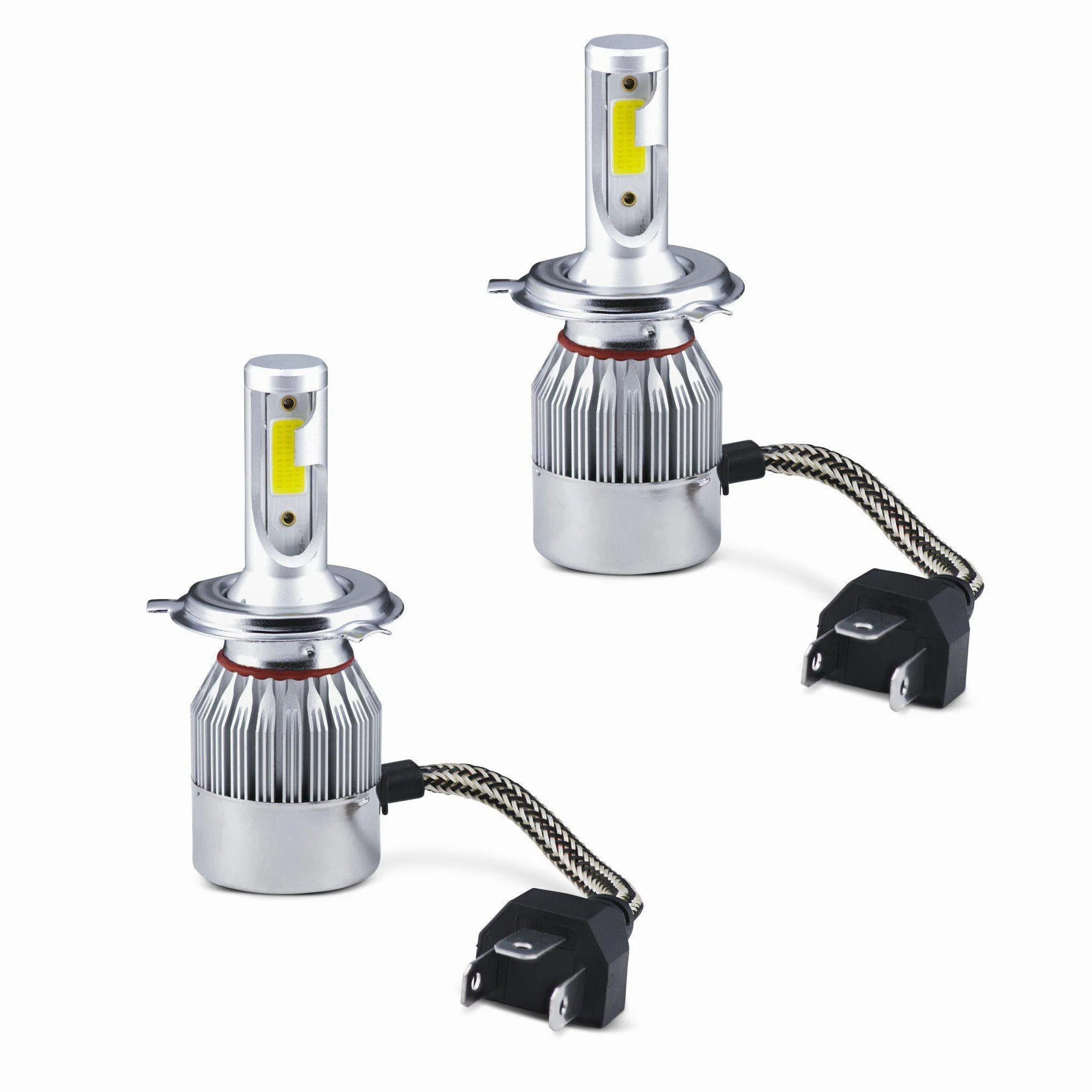 1985 Yamaha XJ700 Maxim Headlight Bulb High Beam and Low Beam 9003 LED Kit
