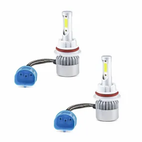 1986 Audi Coupe Headlight Bulb High Beam and Low Beam 9004 LED Kit