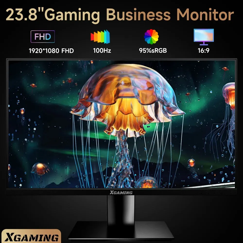 24" XGaming Monitor – Perfect Blend of Performance and Style
