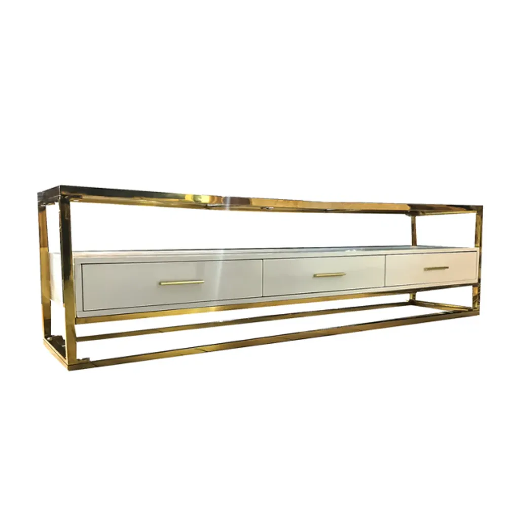 3 Drawers Modern Style Tv Stand