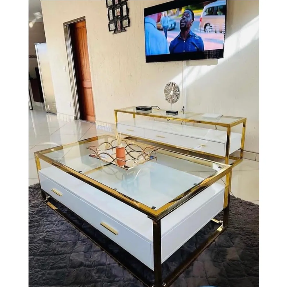 3 Drawers Modern Style Tv Stand