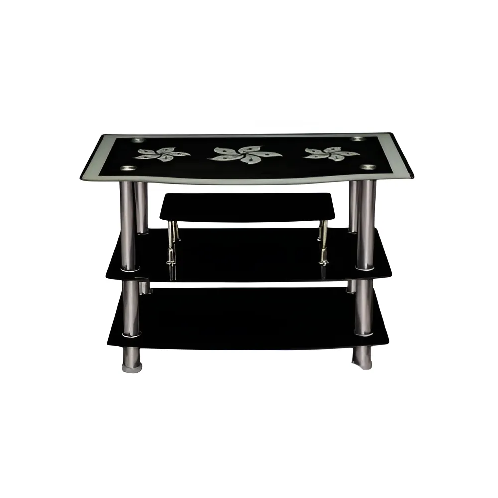 4 Tiers Easy To Assemble Tv Stand