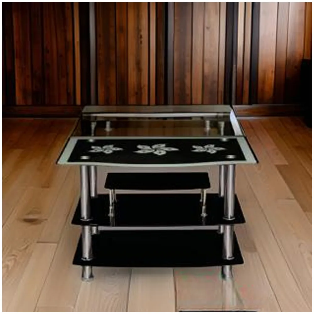 4 Tiers Easy To Assemble Tv Stand