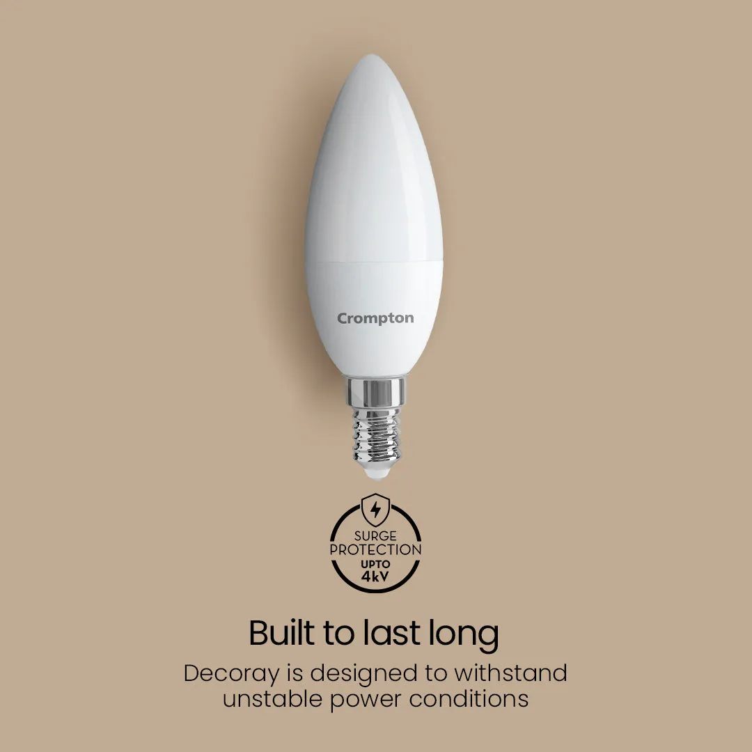 4.5W Frosted E14 Candle Lamp