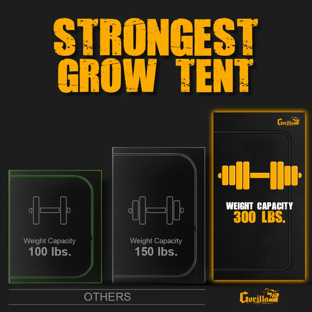 4x4 All New Grow Tent Kit - Bubble Flow Buckets with X2 V2