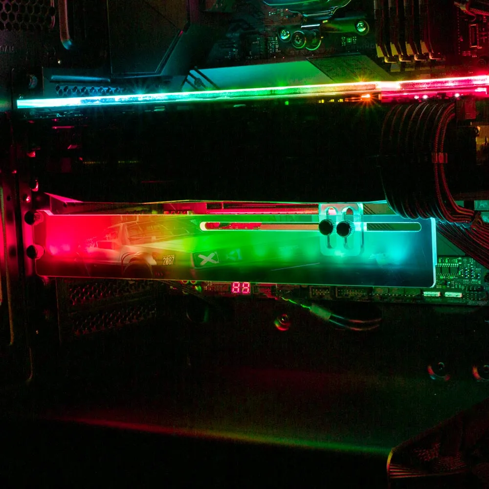 Alley Cyberpunk RGB GPU Support Bracket