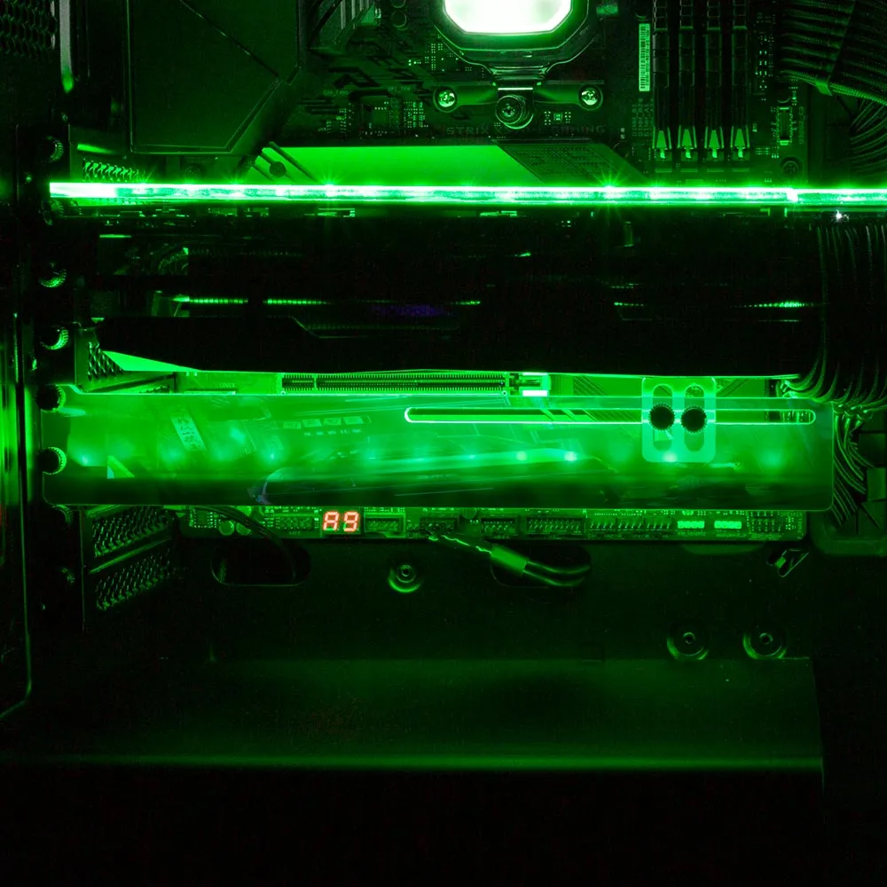 Alley Cyberpunk RGB GPU Support Bracket