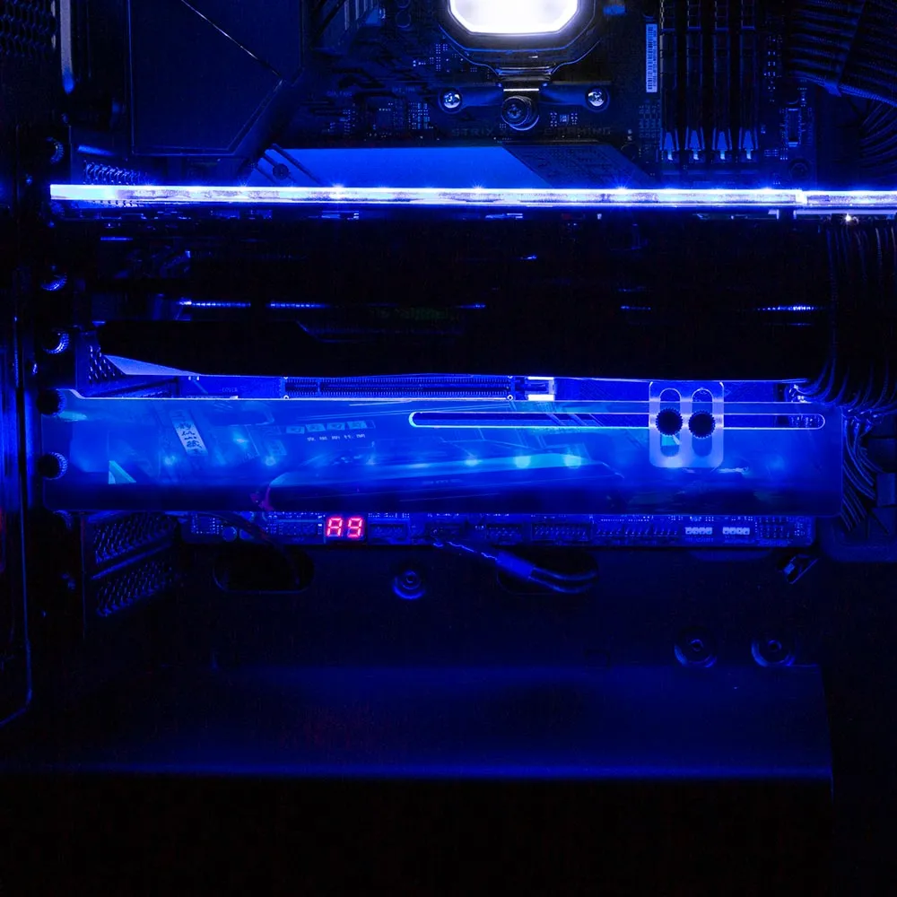 Alley Cyberpunk RGB GPU Support Bracket