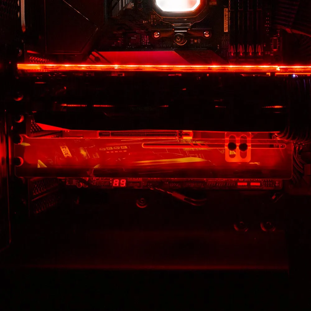 Alley Cyberpunk RGB GPU Support Bracket