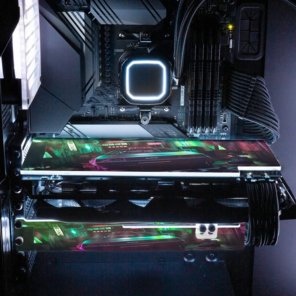 Alley Cyberpunk2 RGB GPU Support Bracket
