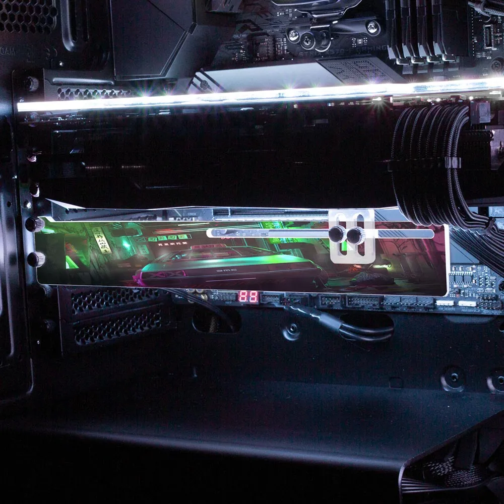 Alley Cyberpunk2 RGB GPU Support Bracket