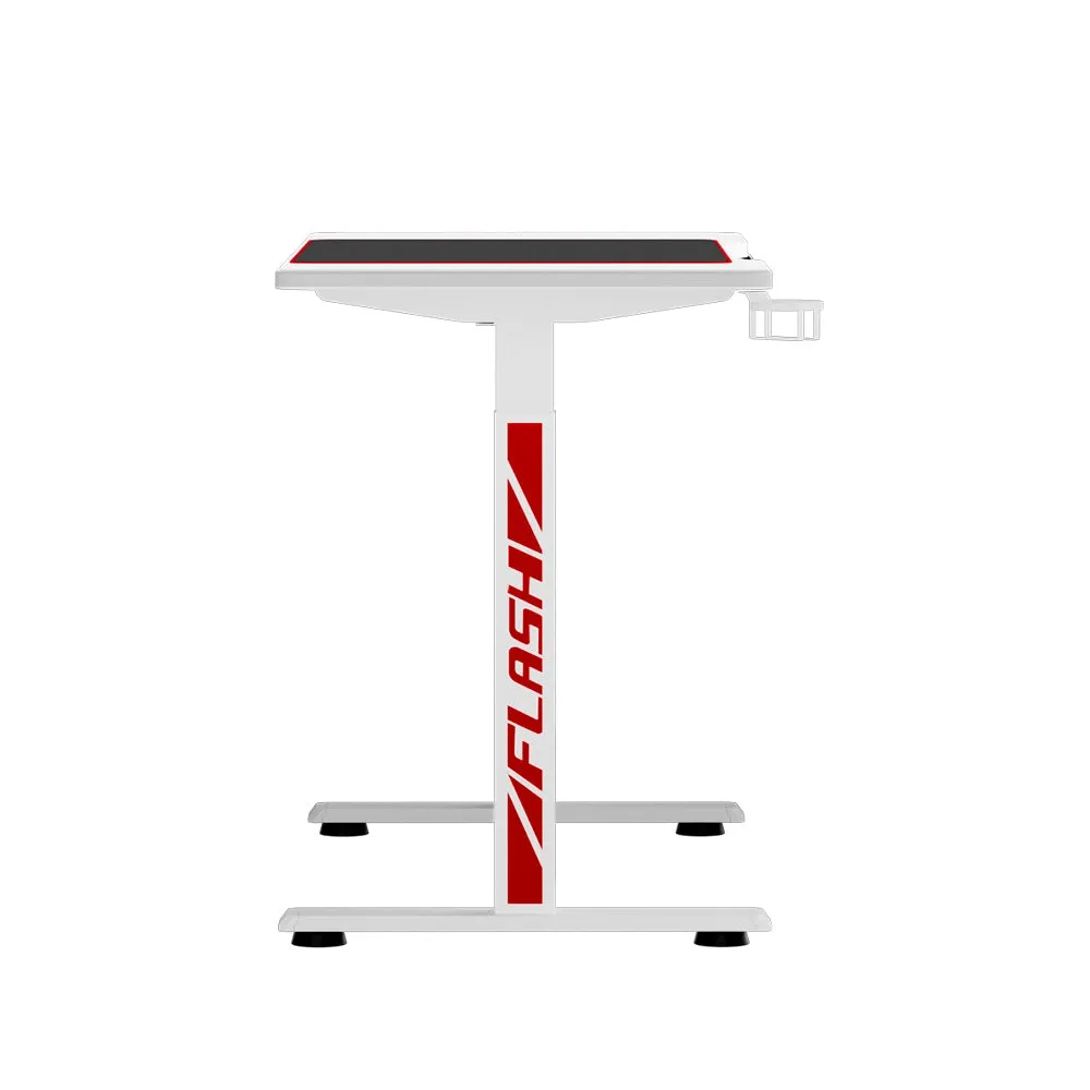 Artiss Standing Desk Motorised Gaming Desks White 140cm