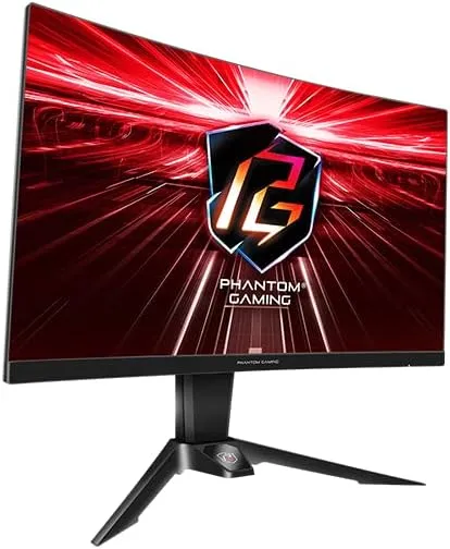 Asrock 27" Phantom Gaming QHD Curved Gaming Monitor