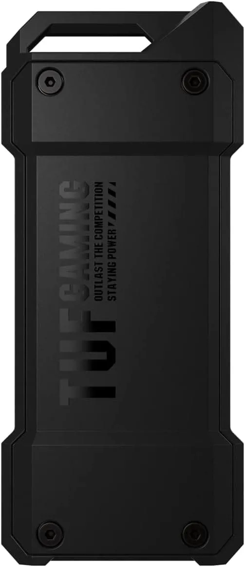 ASUS TUF Gaming A1—USB-C 3.2 Gen 2x1 SSD enclosure(SSD case), dual M.2 NVMe PCIe and SATA interfaces, M.2 Q-Latch for easy installation, MIL-STD-810H drop resistance, IP68 water and dust resistance