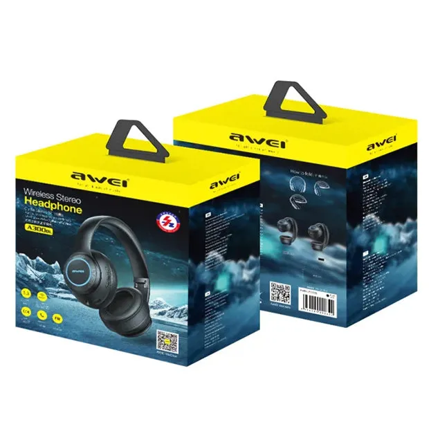 Awei RGB Gaming Wireless Headphones with Mic