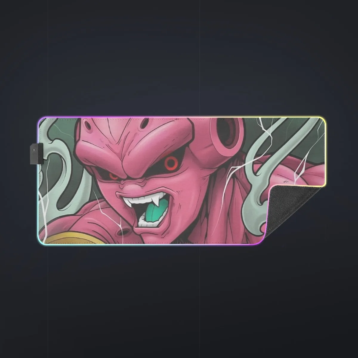 Awesome Majin Buu Attack  LED Mouse Pad