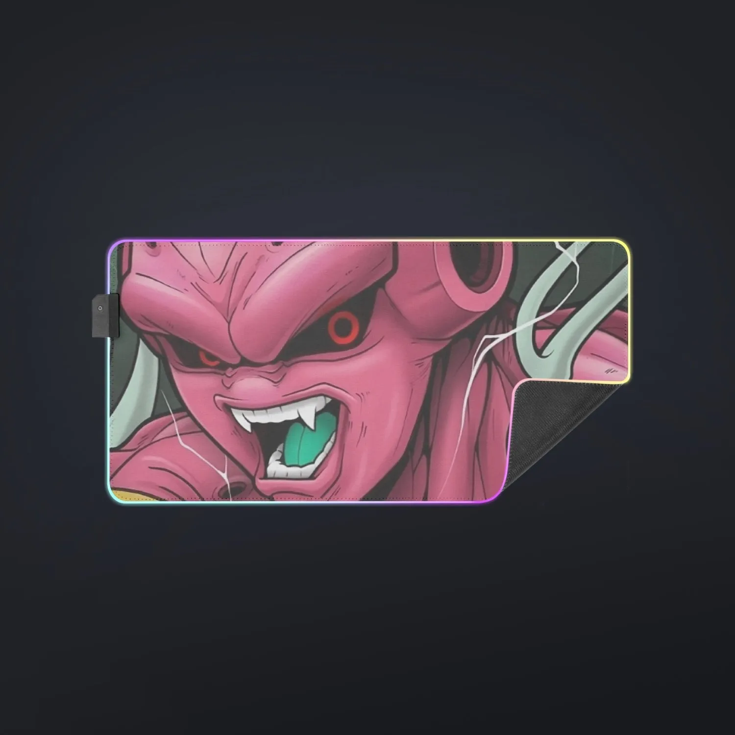 Awesome Majin Buu Attack  LED Mouse Pad