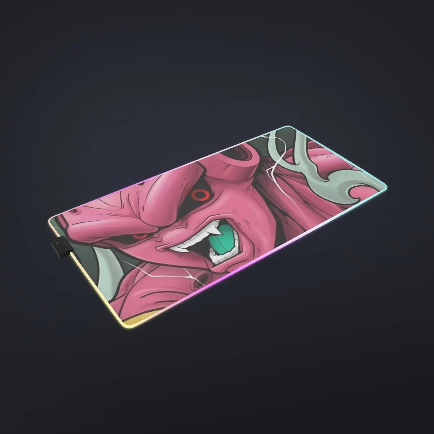 Awesome Majin Buu Attack  LED Mouse Pad