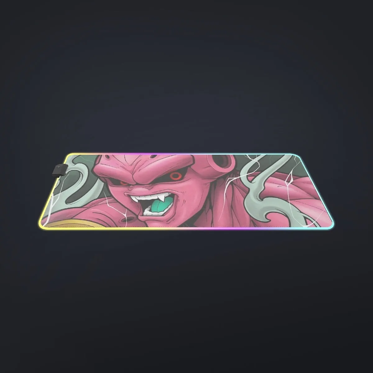Awesome Majin Buu Attack  LED Mouse Pad