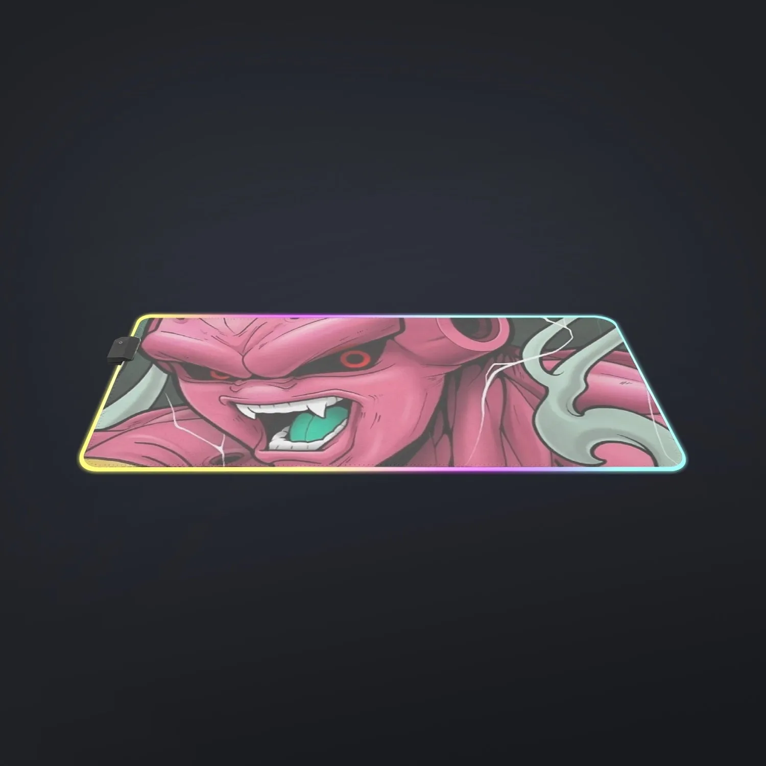 Awesome Majin Buu Attack  LED Mouse Pad