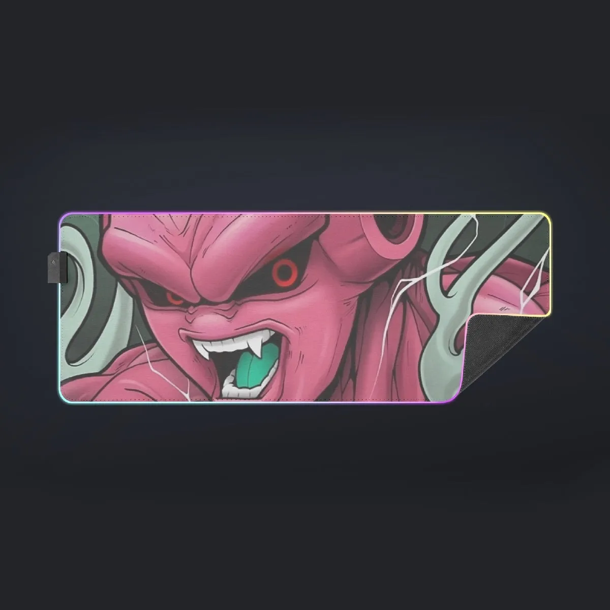 Awesome Majin Buu Attack  LED Mouse Pad