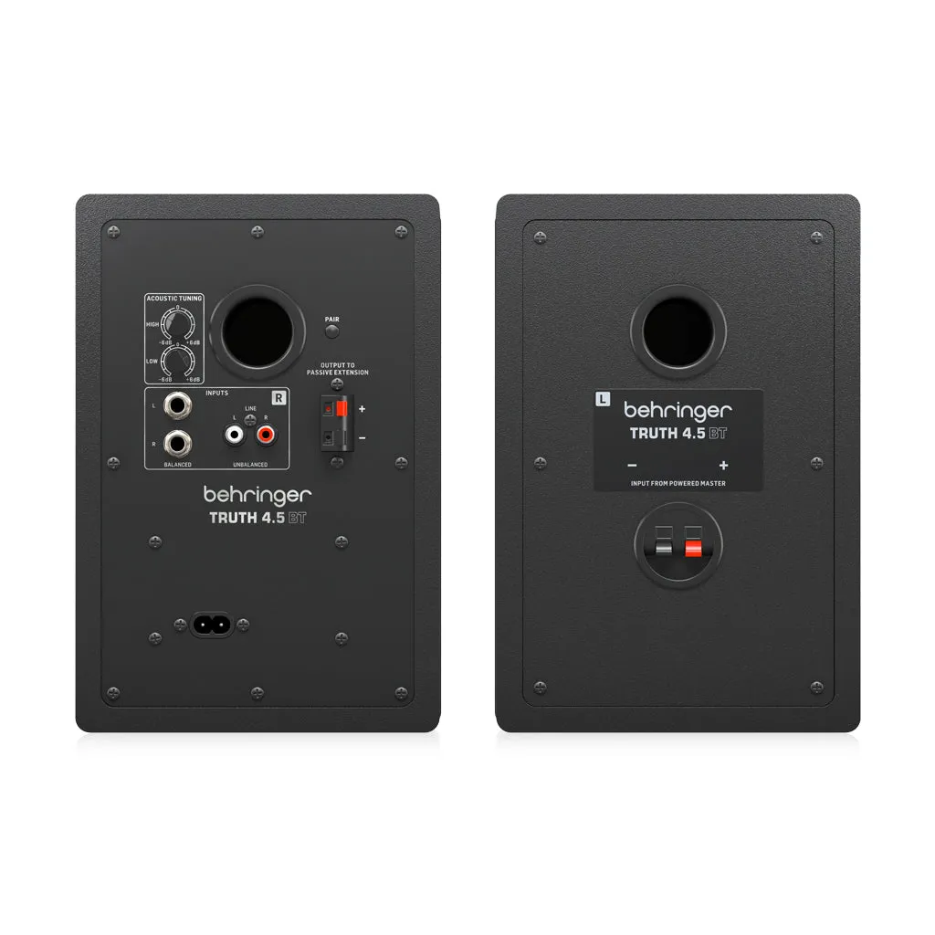 Behringer Truth 4.5 Bt Studio Monitors W/ Bluetooth (Pair)