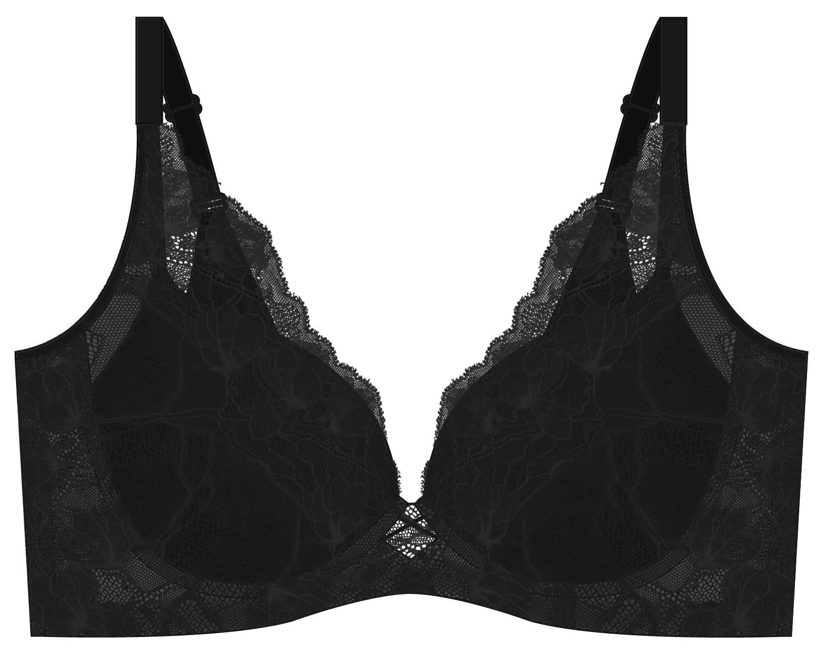 Blooming Push Up Bra 010-29987