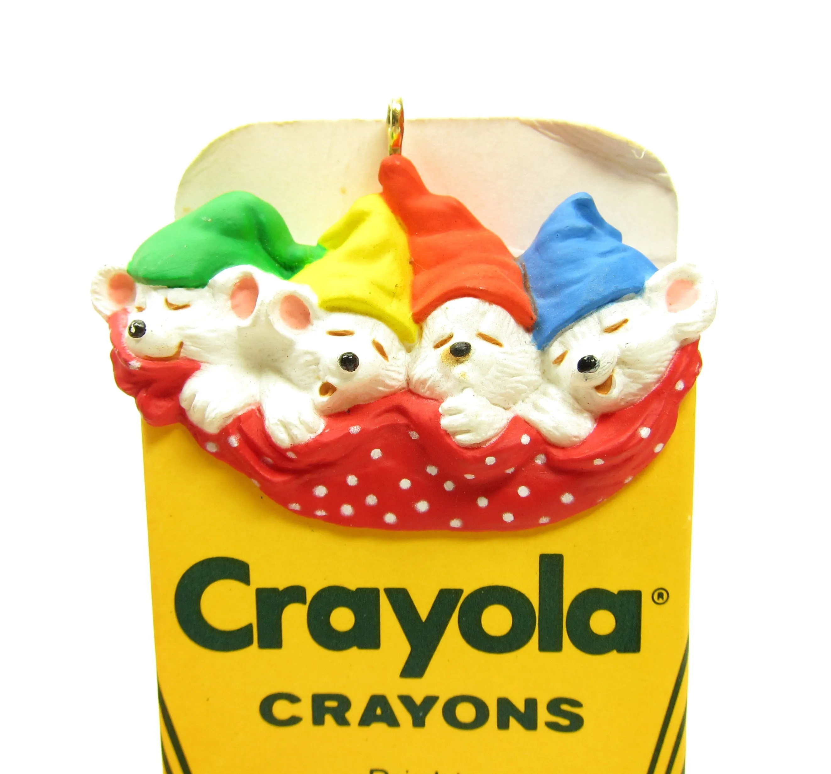 Bright Christmas Dreams Ornament 1987 Crayola Crayons Hallmark Keepsake