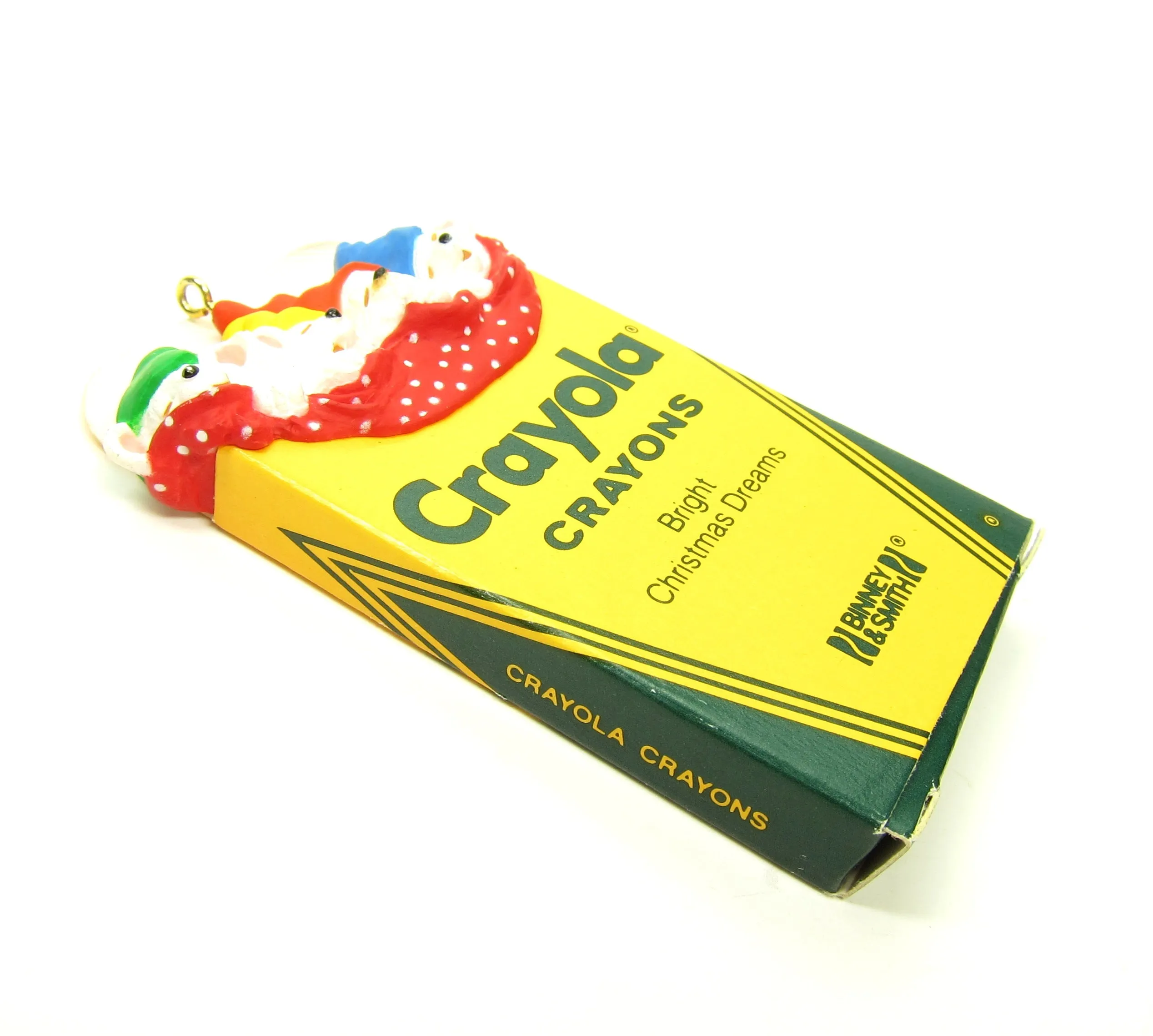 Bright Christmas Dreams Ornament 1987 Crayola Crayons Hallmark Keepsake