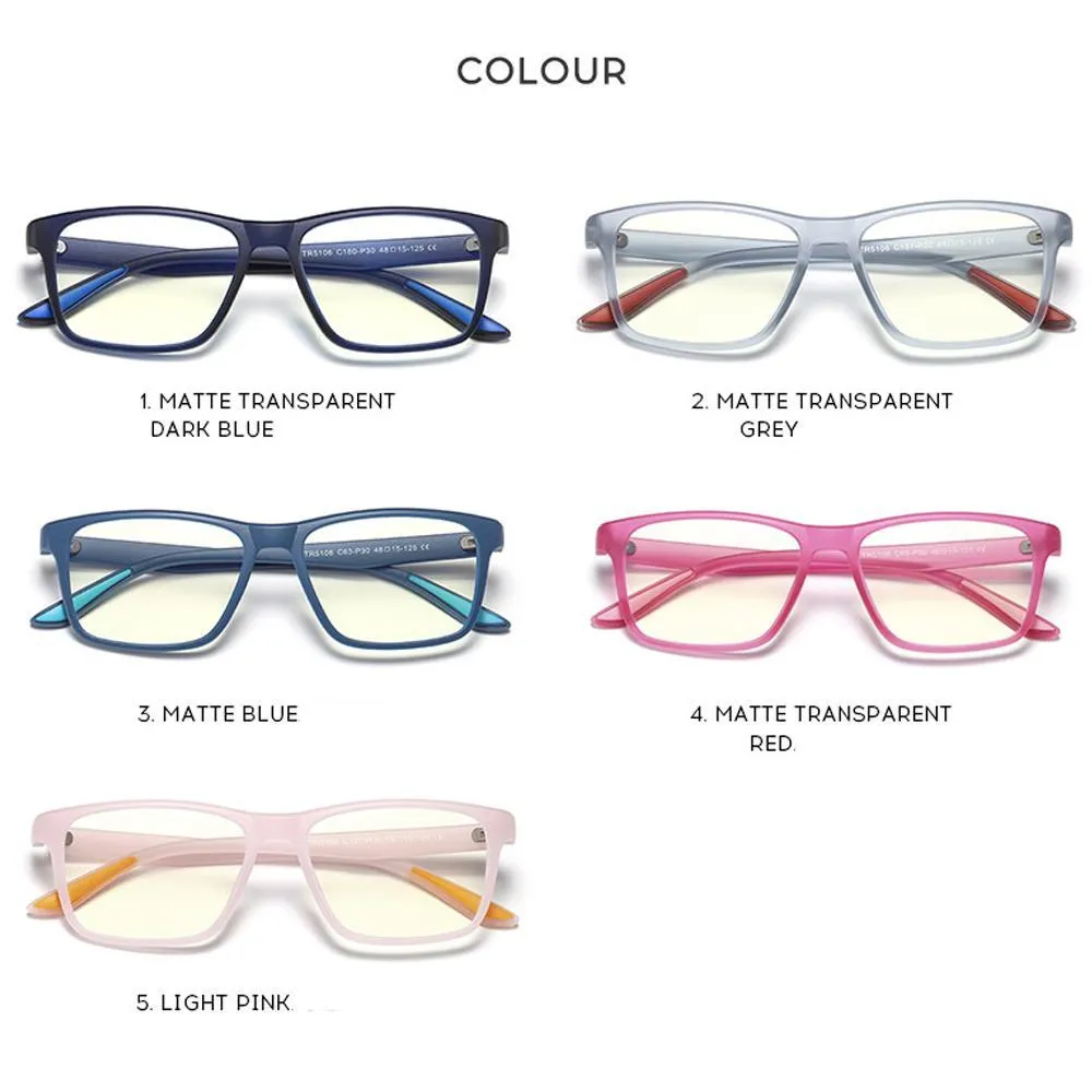 Cherub - (Age 7-12)Children Blue Light Blocking Computer Reading Gaming Glasses