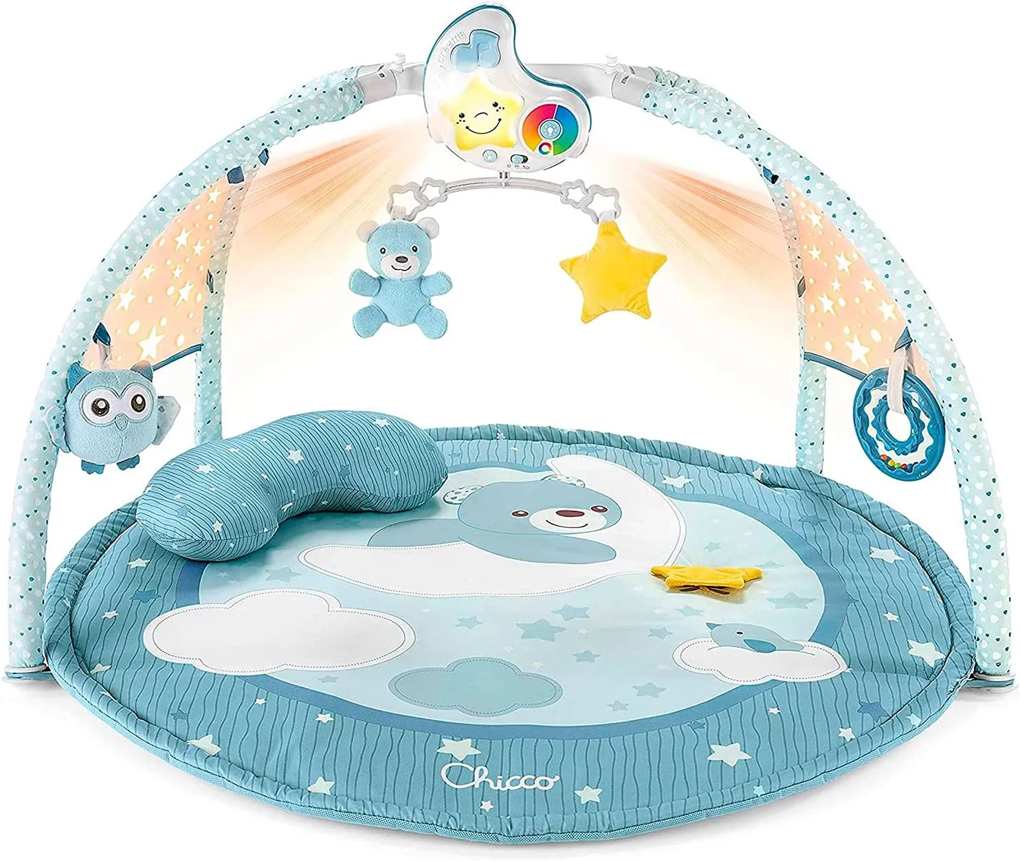 CHICCO ENJOY COLORS GYM 0M  BLUE