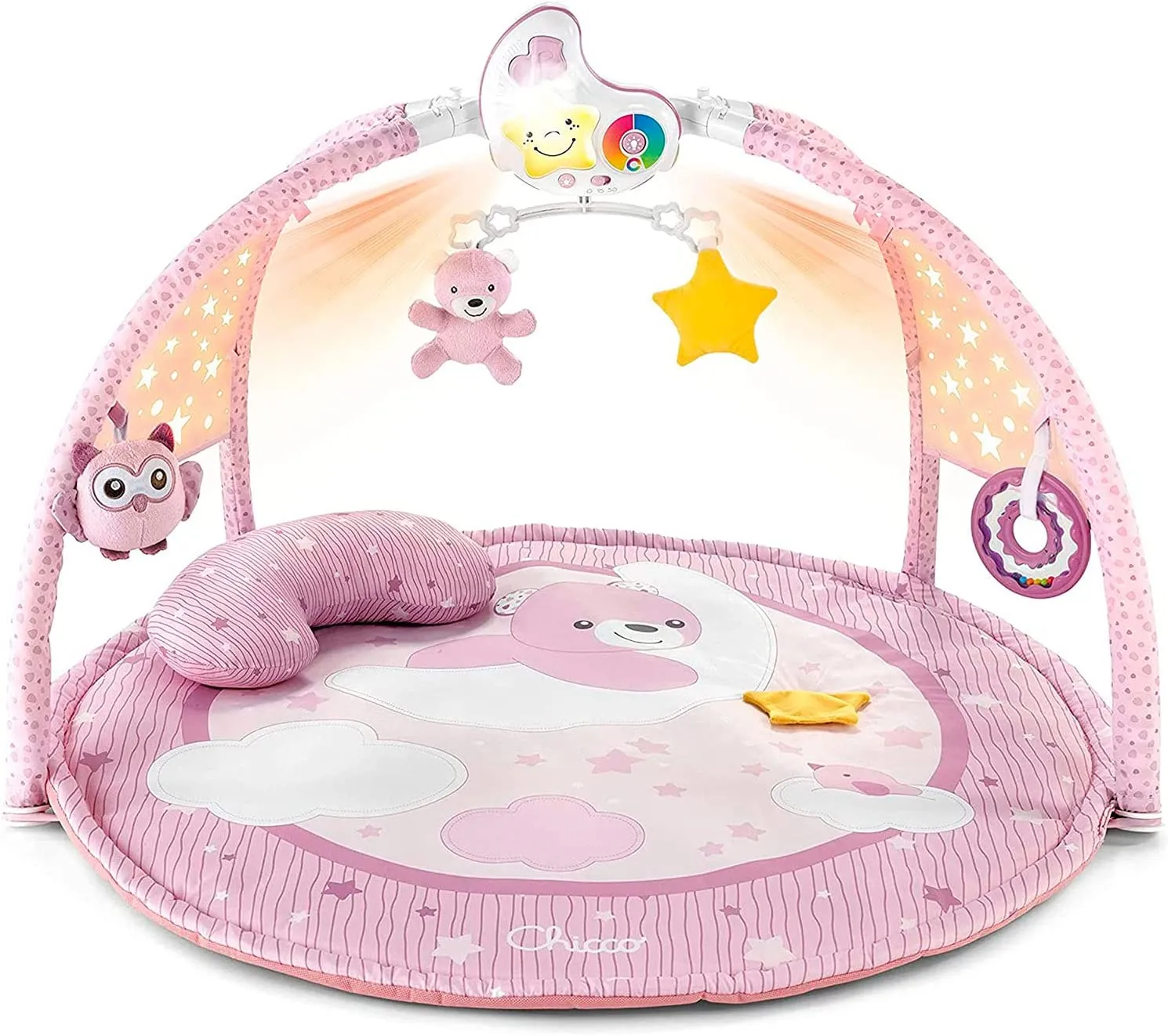 CHICCO ENJOY COLORS GYM 0M  PINK