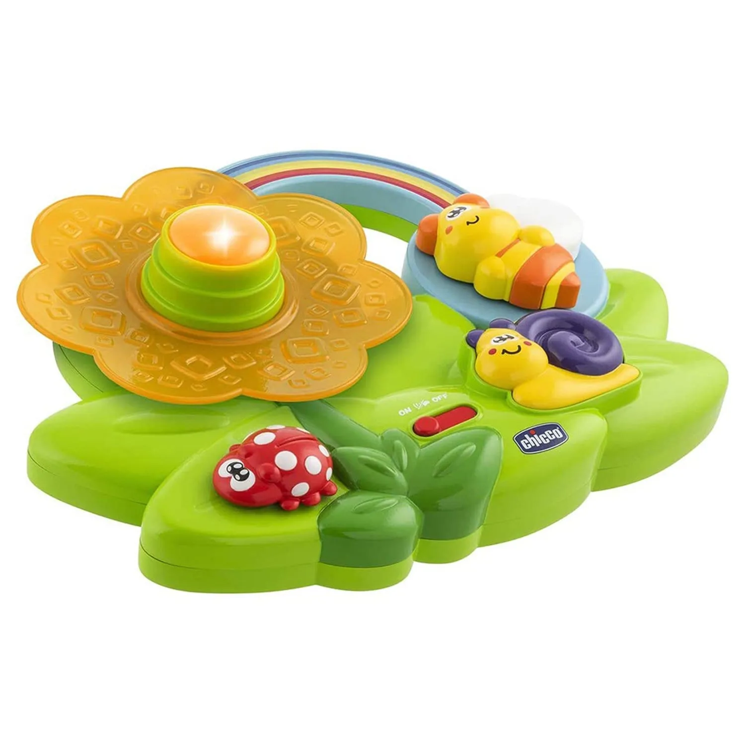 CHICCO SENSORY FLOWER SORTER & STACKING TOY 6M-36M