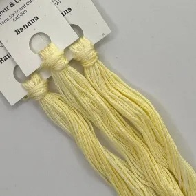 Colour and Cotton Hand Dyed Thread - Banana