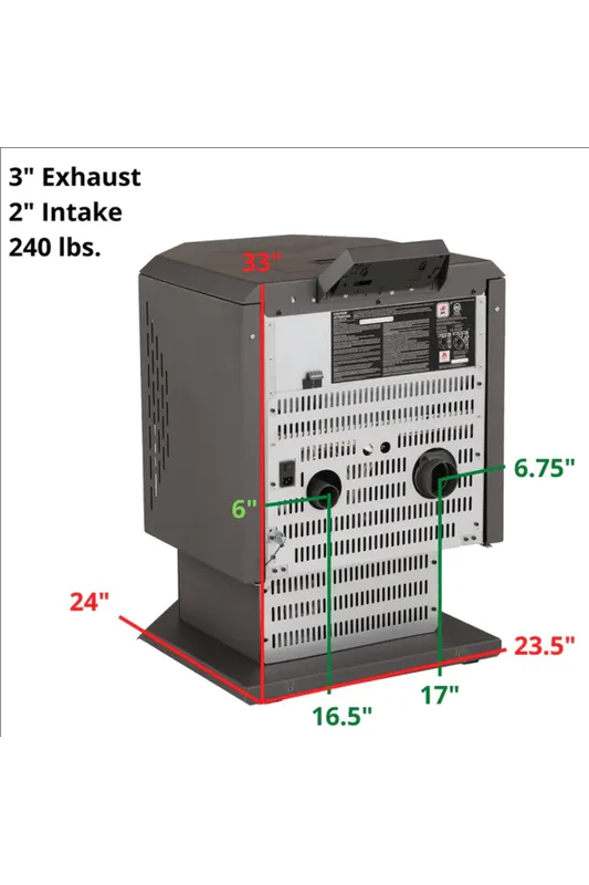 COMFORTBILT HP21 PELLET STOVE WITH AUTO IGNITION 2,400 SQ. FT. EPA CERTIFIED