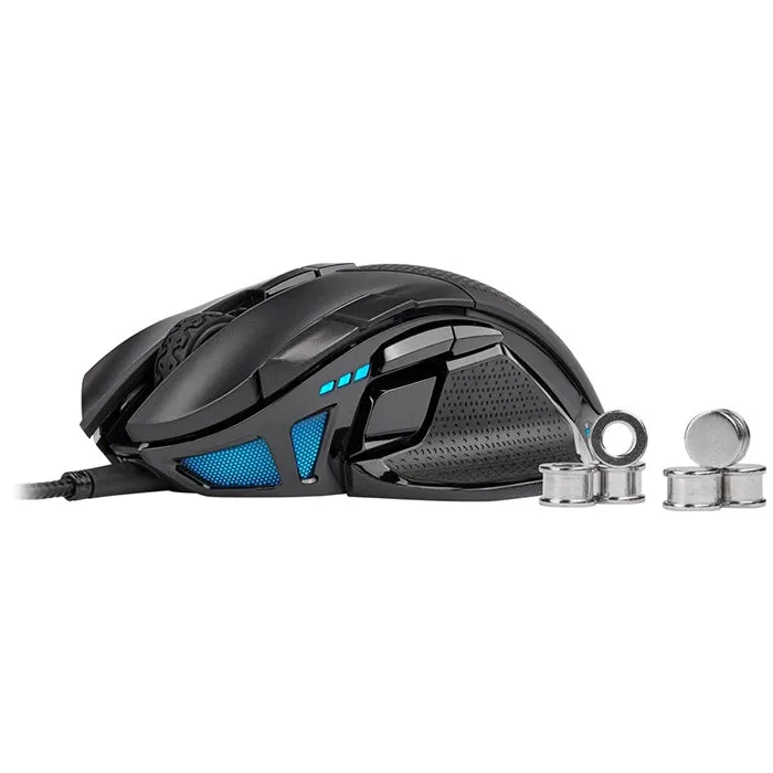 Corsair Nightsword RGB Wired Gaming Mouse, Black
