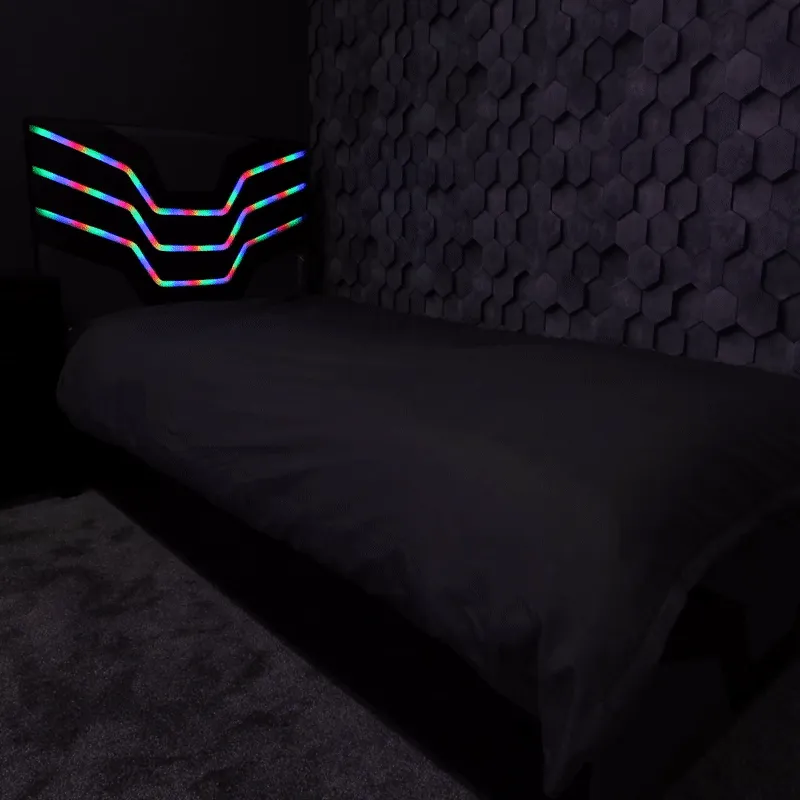 Cosmos RGB Twin Gaming Bed with Neo Motion
