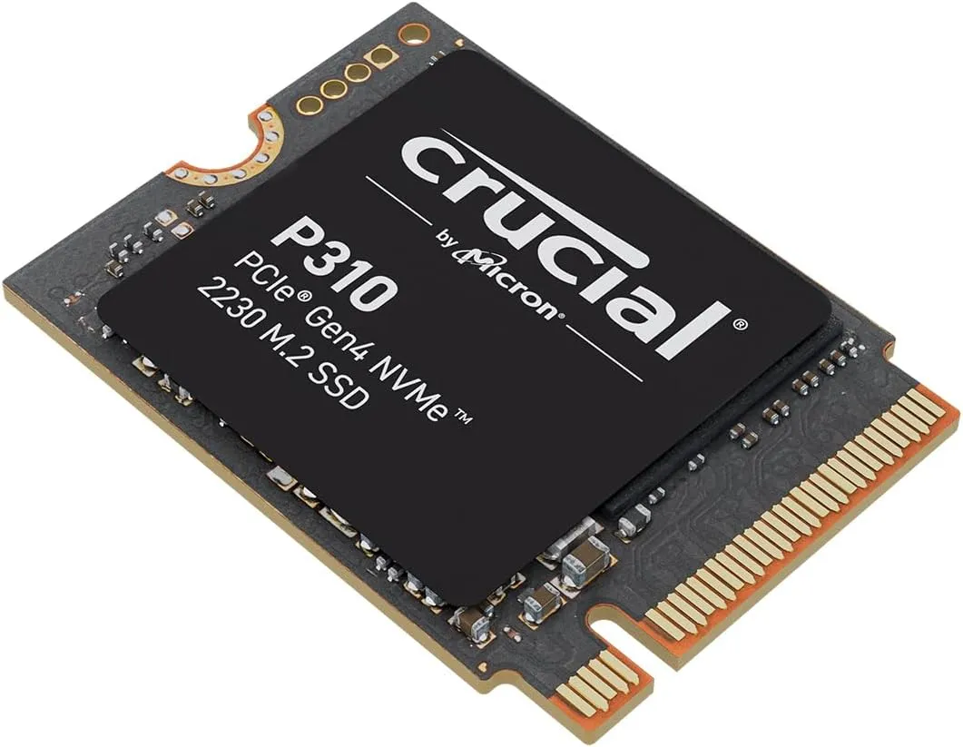 Crucial 1TB P310 CT1000P310SSD2 PCIe Gen4 NVMe 2230 M.2 SSD