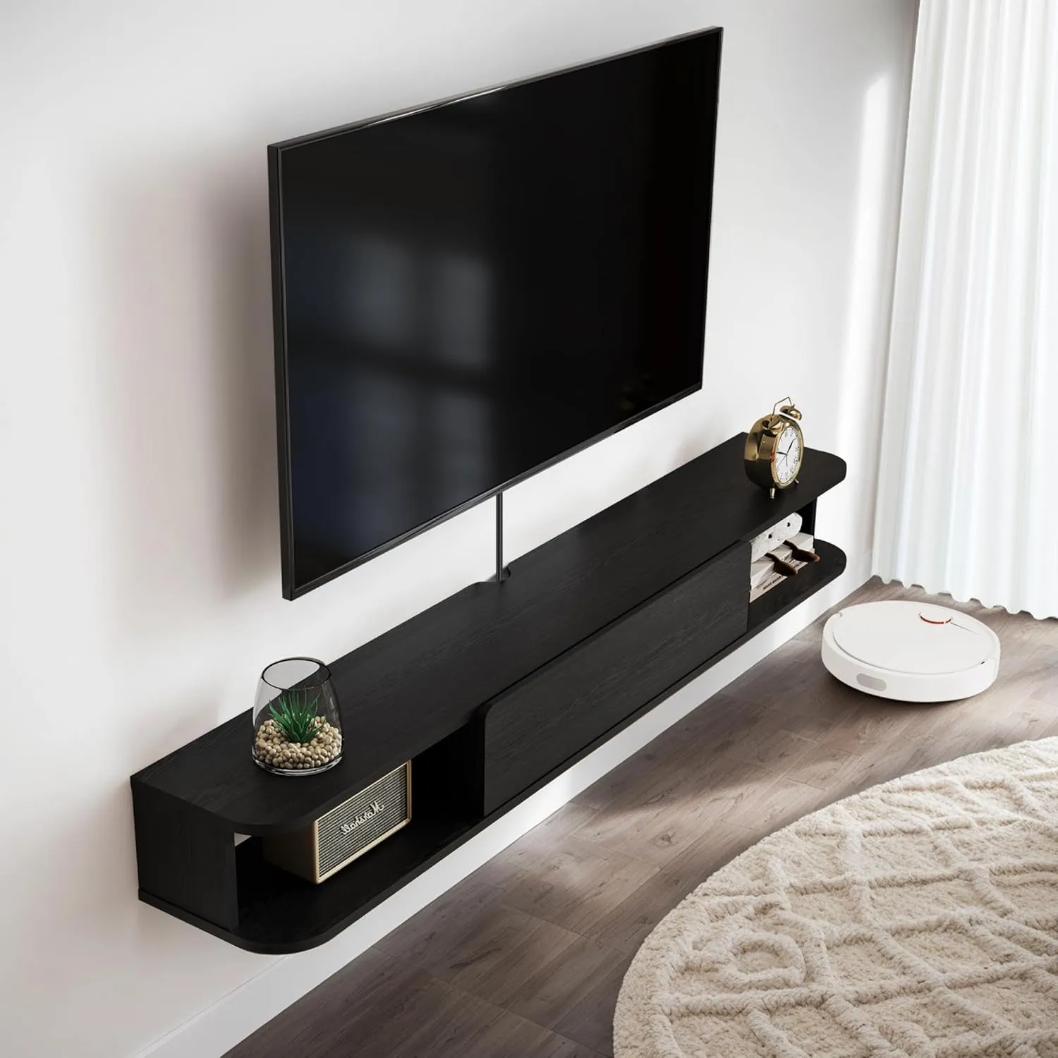 Custom Solel Floating TV Stand
