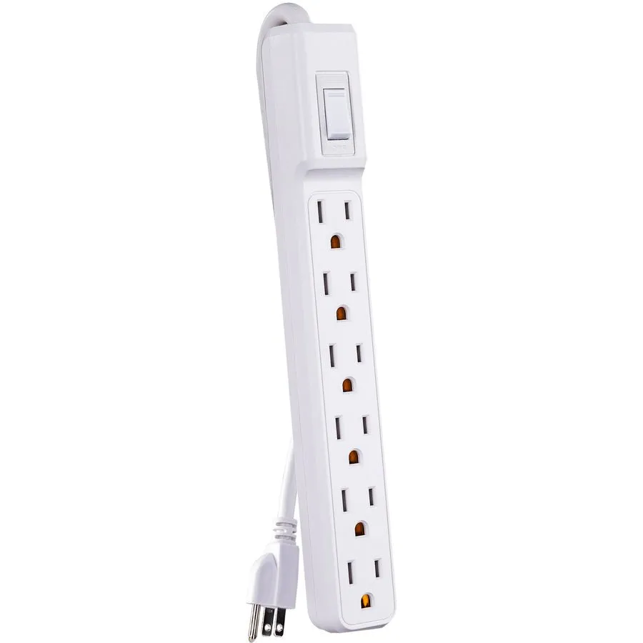 CyberPower 6 Outlet Power Strip Twin Pack