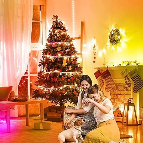 Daybetter IR Remote 5050 RGB Led Strip Lights (1 roll of 32.8ft)