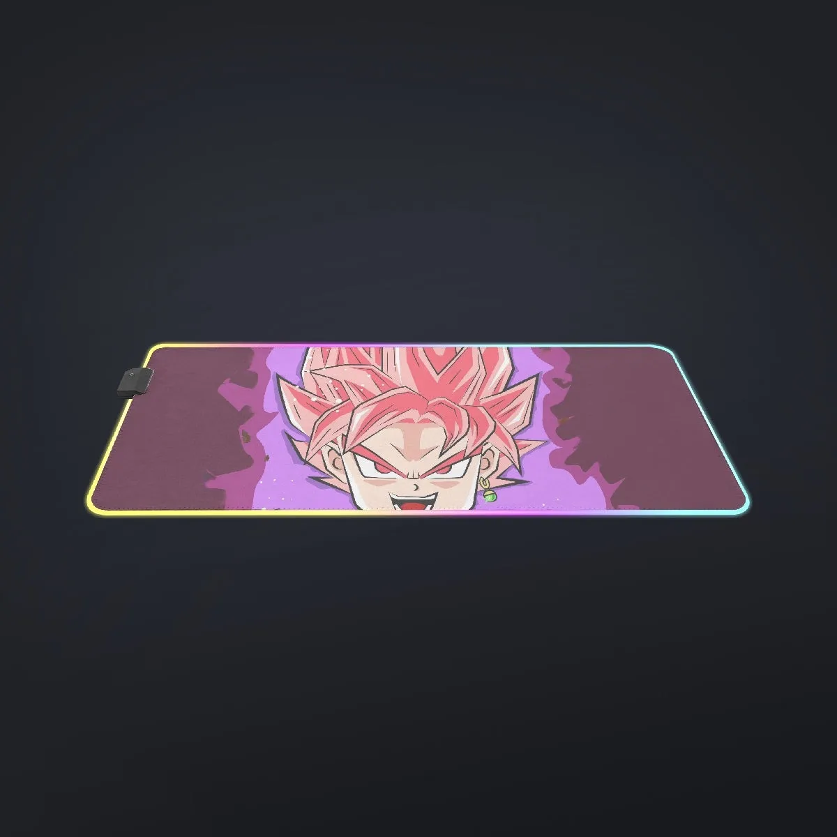 DBZ Goku Black Zamasu Rose Super Saiyan Cute Chibi Design cool LED  Mouse Pad