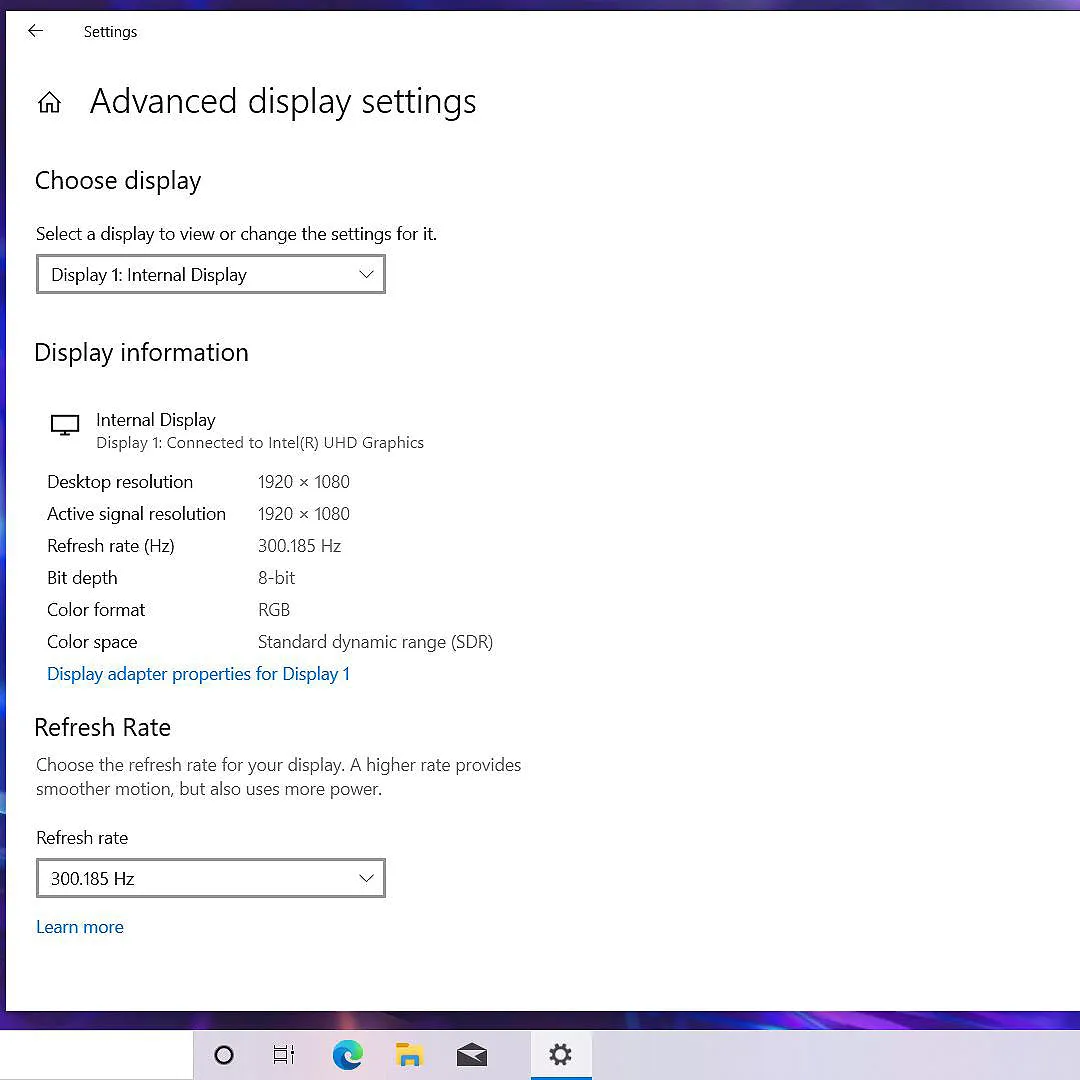 Dell G7 7500 i9-10885H RTX 2070 300HZ Gaming Laptop (Open Box)