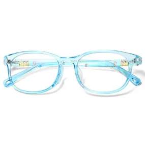 DUCO Blue Light Glasses Gaming Computer TV Phone for Kids Age 6-10 K023