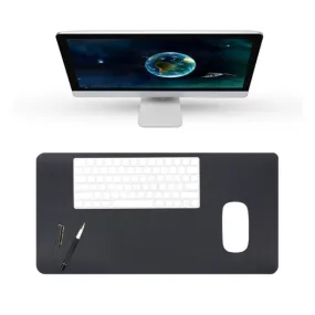Extra Large Non-Slip PU Leather Mouse Pad - 60x30cm Office Desk Mat