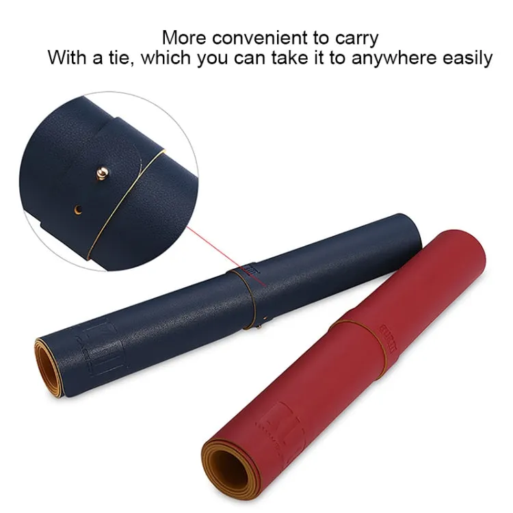 Extra Large Non-Slip PU Leather Mouse Pad - 60x30cm Office Desk Mat