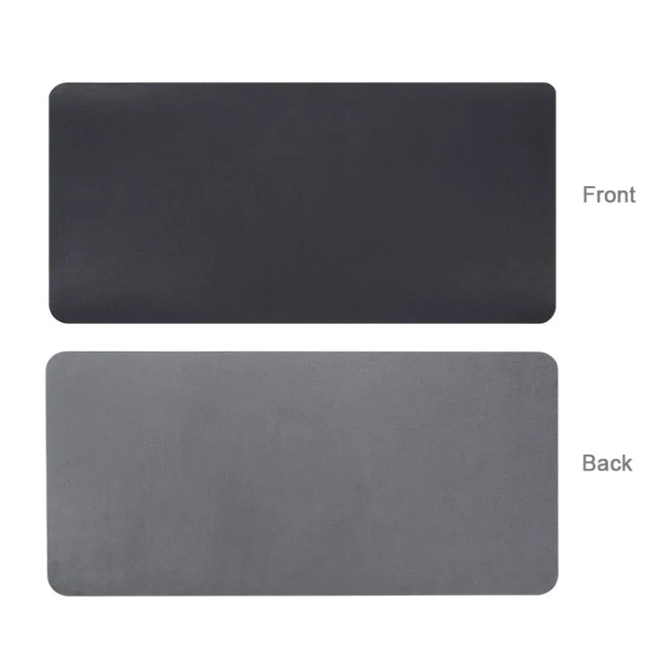 Extra Large Non-Slip PU Leather Mouse Pad - 60x30cm Office Desk Mat
