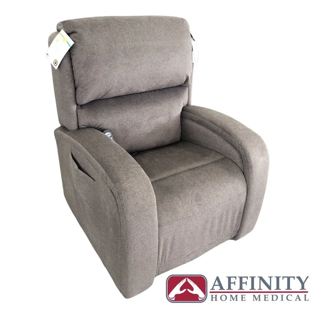 EZ Sleeper PR-761 Maxicomfort with Twilight- Luxury lift chair - Shale High Performance Fabric