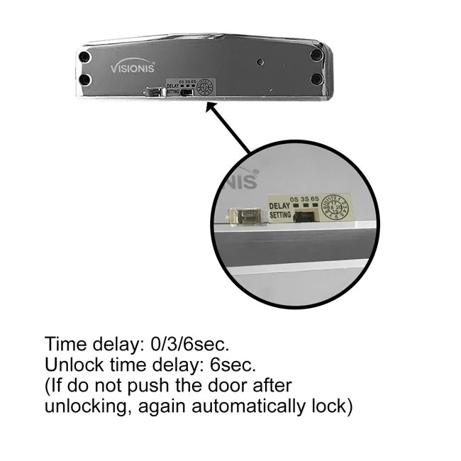 FPC-5474 One Door Access Control 1700lbs Electric Drop Bolt Fail Safe Glass Door And Glass Frame   Outdoor Keypad / Reader Standalone With Mini Controller   Wiegand 26, No Software, Wireless Receiver